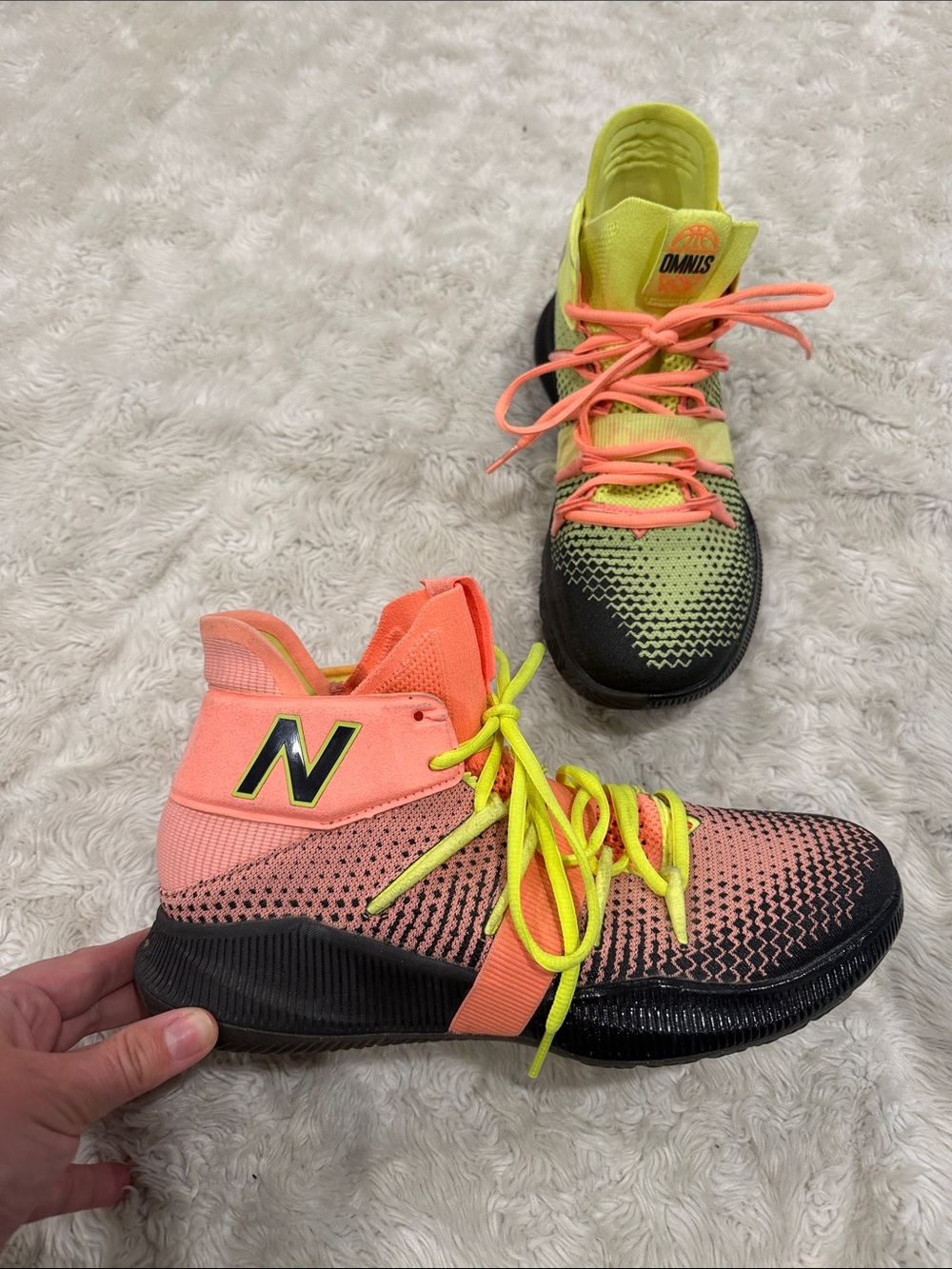 New Balance OMN1 Kawhi Leonard Sunrise Men's Basketball Shoes Size 8.5